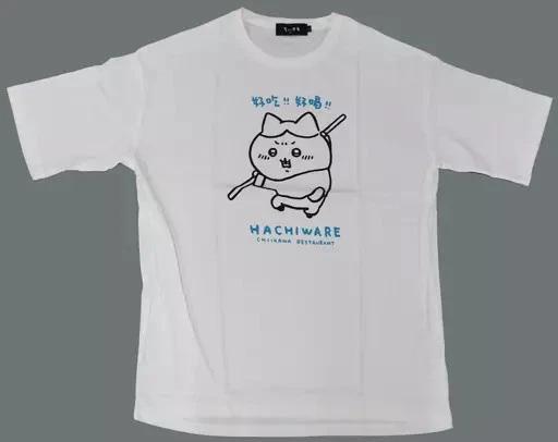 

Hachiwari (Kung Fu) Big T-shirt White L Chiikawa Cafe 2nd Prize (2022) M