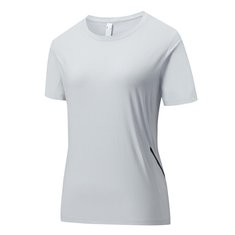 Ice Silk Breathable Unisex Half-Sleeve Quick-Dry Summer T-Shirt
