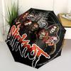 1pc Slipknot Band Merchandise Automatic Opening/closing Umbrella, Compact Travel Umbrella - - Festive Accessory, Sturdy Ribs Y250807108