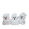 White Funny Little Ghost Plush Keychain Plush Doll Ghost Decoration  Bag Hanging