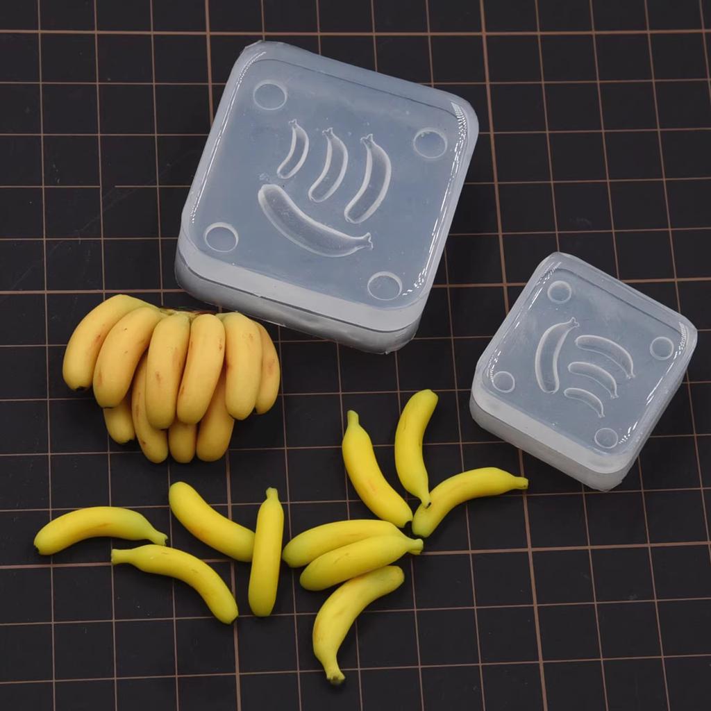 High Performances Silicone Mould For Miniature Food Crafting Portable for Enthusiasts And Creative Projects Supplies