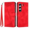Leather Case for TECNO Camon 40 Pro 4G Imprinted Triangle Phone Cover