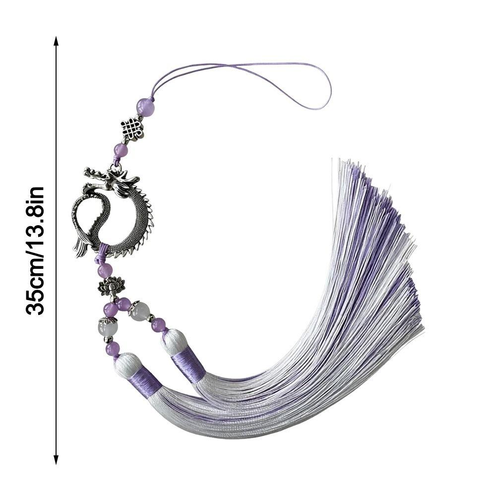 Drop Style Ancient Fan Pendant DIY Tassel Ornament Flute Pendant New Hanging Ornament