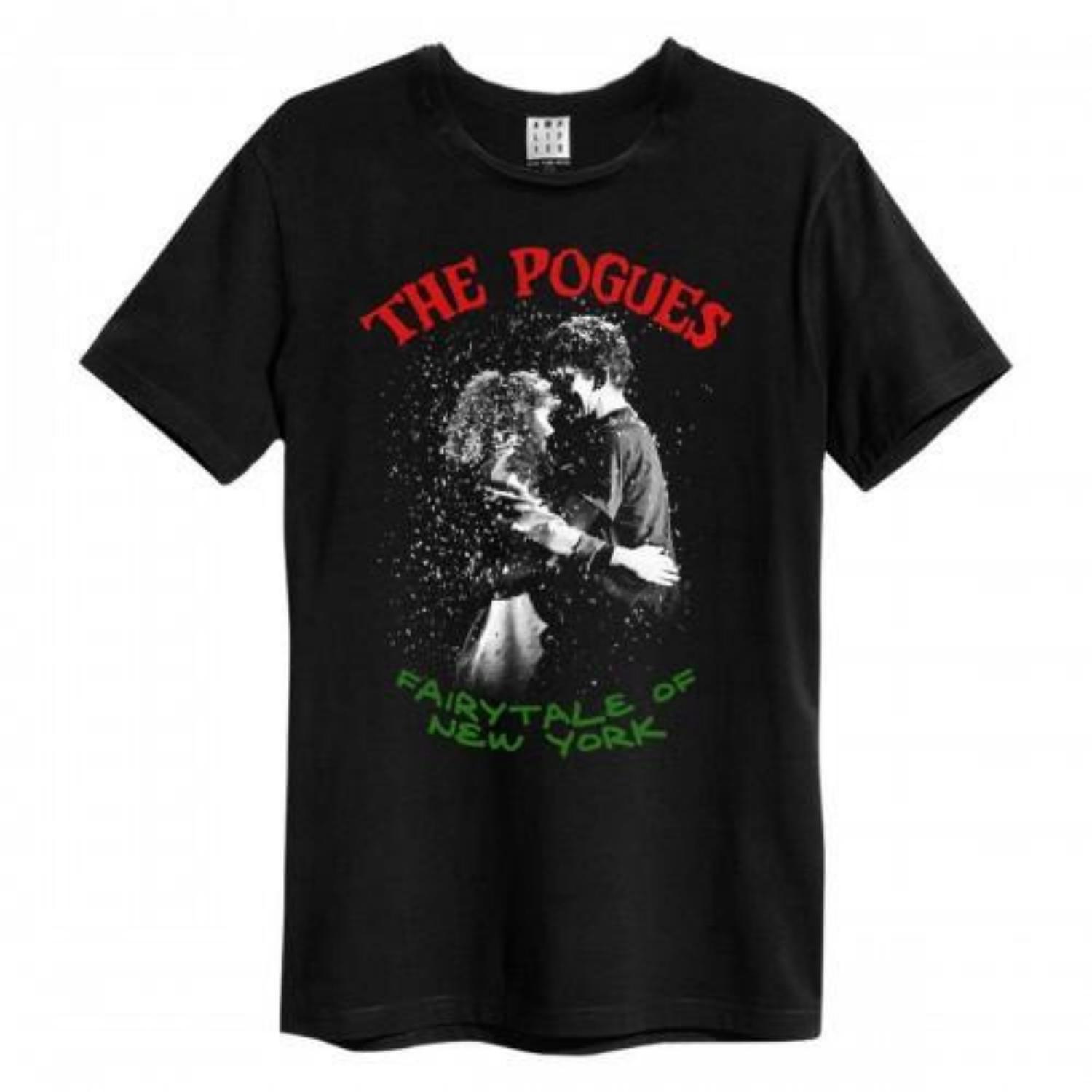 Amplified Unisex Adult Fairytale In Colour The Pogues T-Shirt S