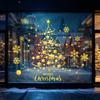 Christmas Window Clings Stickers Set for Holiday Home Decor