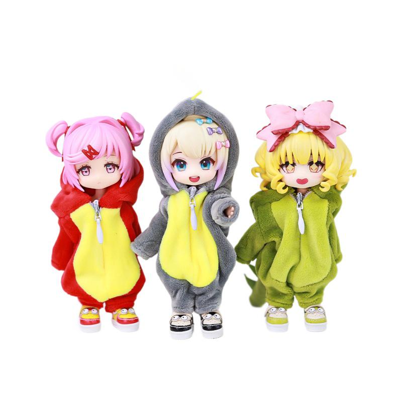 Harle Anime OB11 Monster Dinosaurier Puppe Outfit 12 Punkte Körper BJD Zubehör GSC Spot