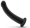 Parker Dildo 17 X 3.8cm Black - No-Parts - Harness Only