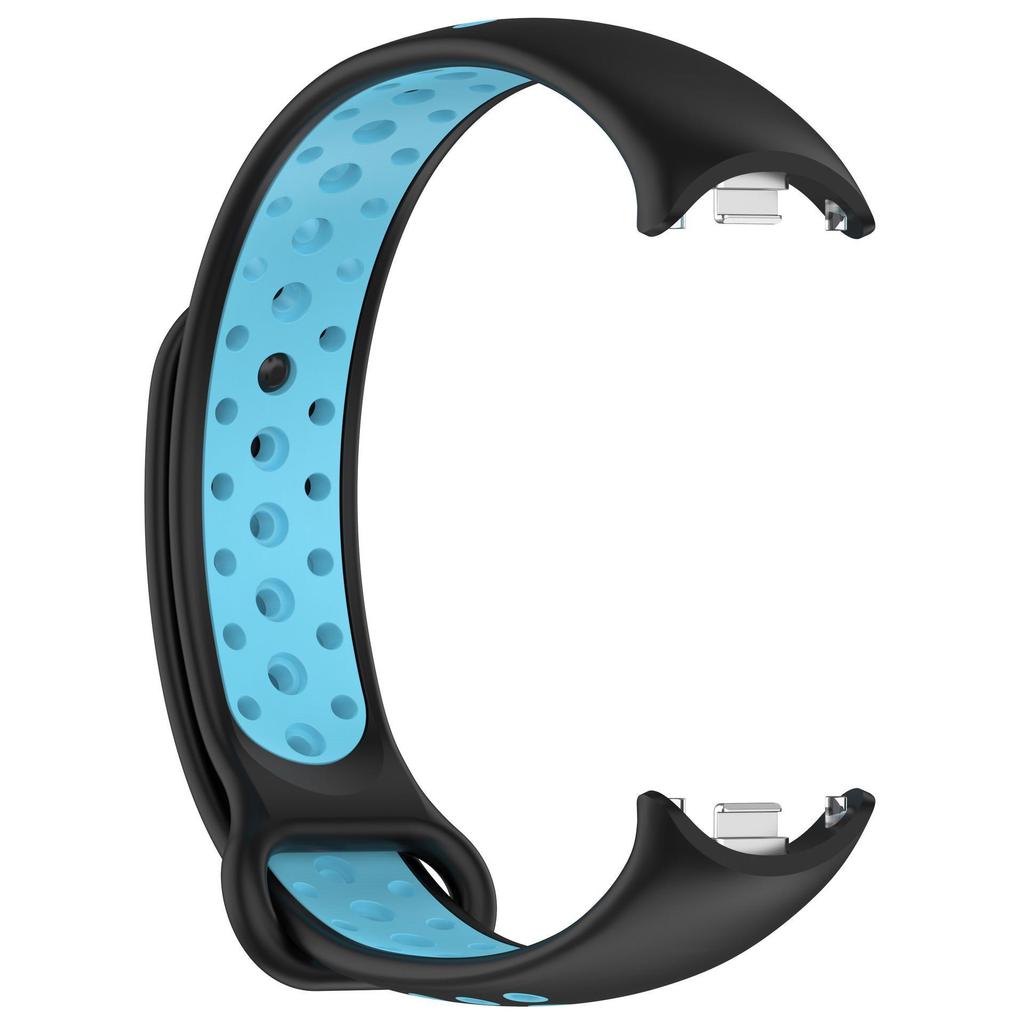Two-Color Breathable Sports Strap for Xiaomi Mi Band 8/9 - Quick Release Bracelet