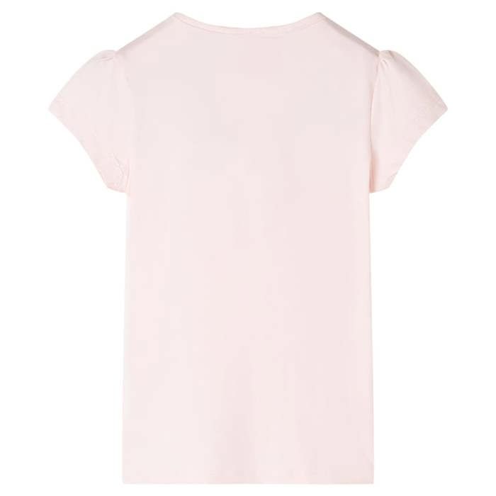T-shirt pour enfants rose pâle 92/104/116/128/140