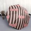 1pc Bowtie Stripes Automatic Open/close Folding Umbrella, Compact Portable Travel Umbrella, Durable Construction Yy251230132