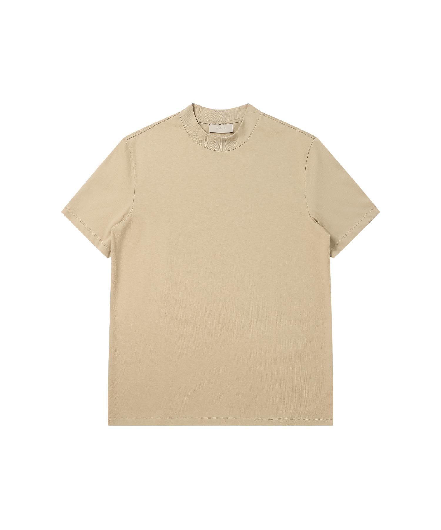 Soru Alt Crew Neck Short Sleeve T-Shirt_Beige Xl