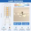 G9 Lamp Bead LED Plug In Small Bulb High Brightness Energy Saving Light Source No Stroboflash 6 Pieces