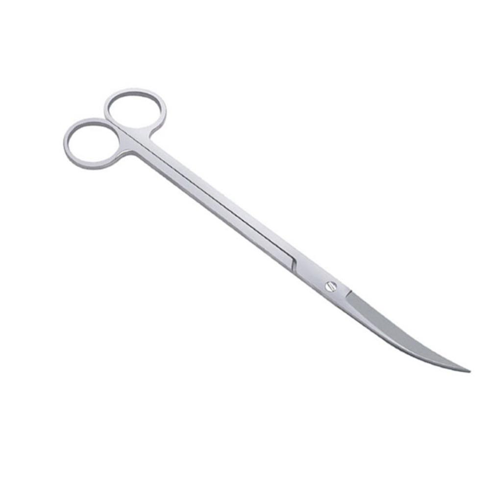Aquascaping Maintenance Cleaning Fish Tank Aquatic Glass Cutter Aquarium Plant Tool Scissors Curved-Matte