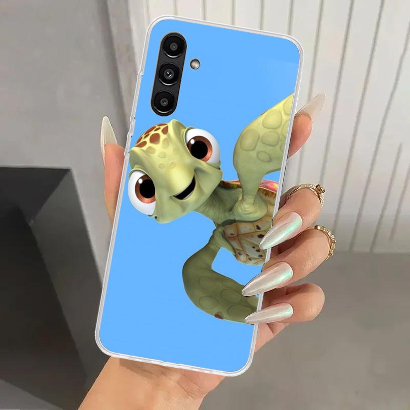 Cartoon Sea Turtle Tortoise Phone Case for Samsung Galaxy A17 A16 A37 A26 A36 A57 A56 A15 A25 A35 A55 A14 A24 A34 A54 A13 A23 A3