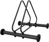 GORIX Bicycle Simply Insert Cycle Stand with Indoor Use Cross Mountain Black Stand, (GX-309), Casters, 1-Bike Stand, [Road Bike, Bike, Bike],