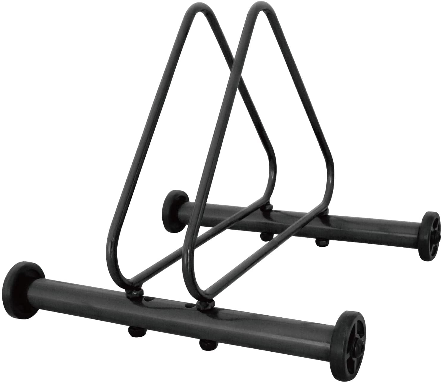 

GORIX Bicycle Stand, Insert-in Cycle Stand (GX-309) with Casters, Single Bike Stand for Indoor Use [Road Bike, Cross Bike, Mountain Bike] Black