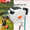 Courtyard Automatic Retractable Hose Reel & Collector for Car Washing and Gardening