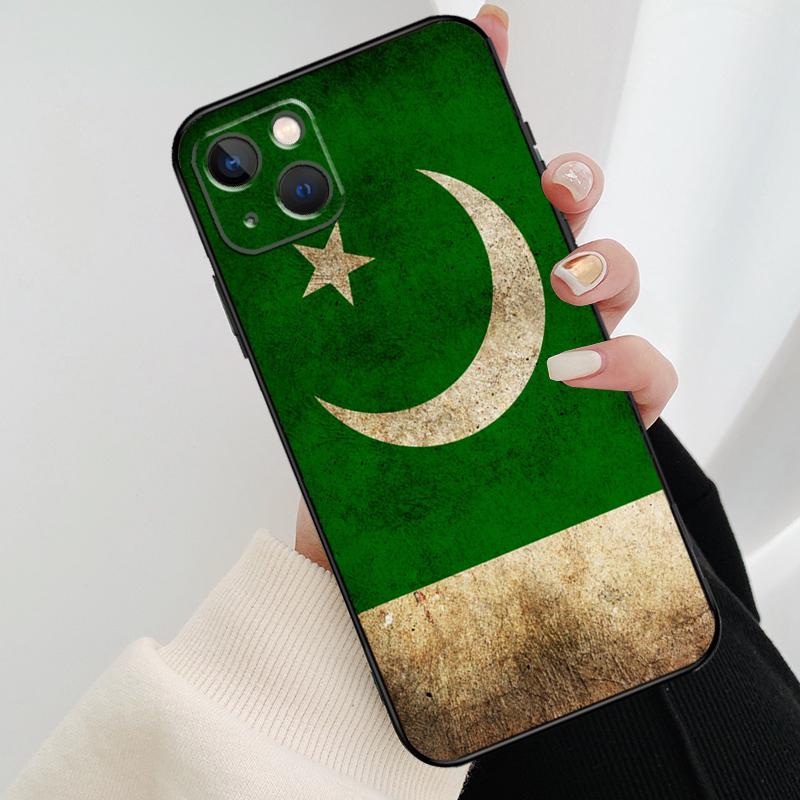 Pakistan Flag Banner Phone Case For iPhone 17 Pro Max 15 14 13 11 12 16 Pro Max mini 15 16 Plus 16e 17 Air Cover