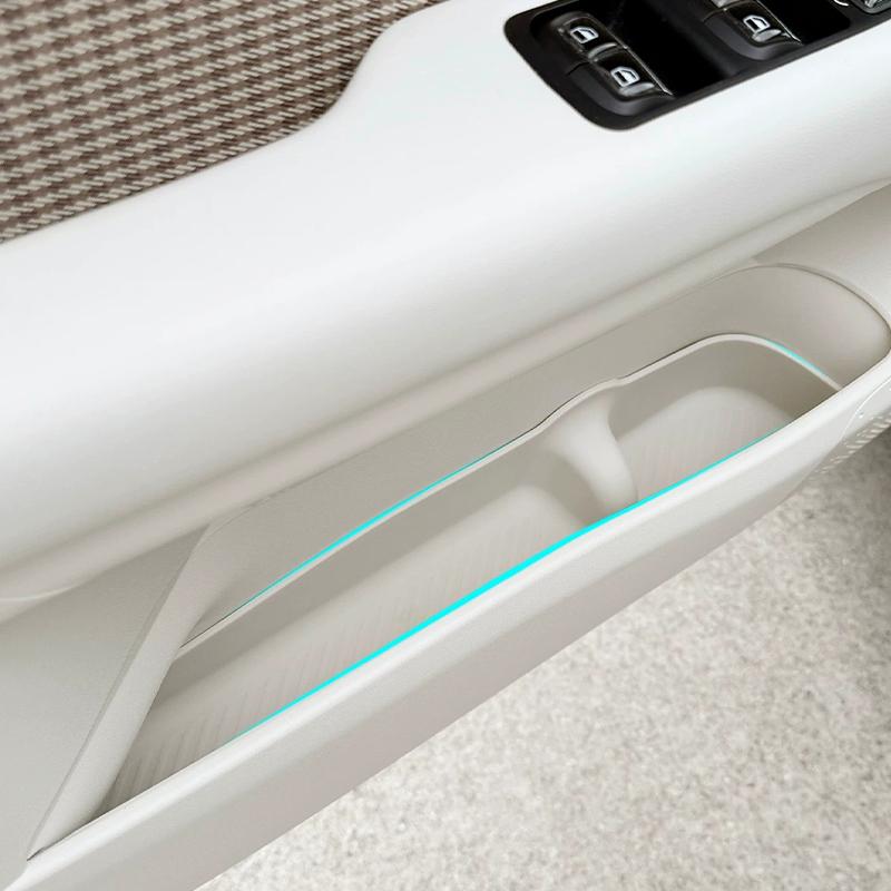 For 2026 GWM ORA 5 Front Door Side TPE Removable Storage Box Door Slot Organizer Interior Accessories