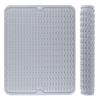 1PC Silicone Dish Drying Mat Heat Resistant Drying Mat For Kitchen Counter Sink Refrigerator Drawer Liner Kitchen Drying Mat
