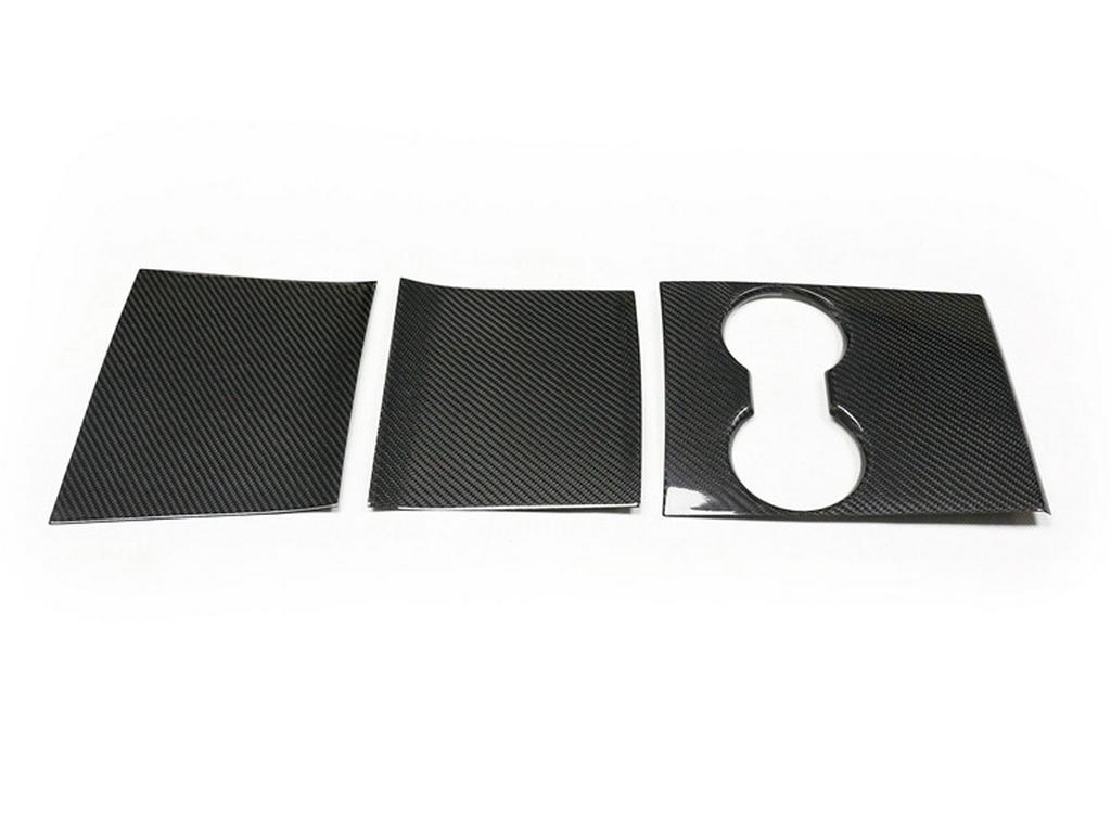 Tesla Model 3 Carbon Fiber Center Console Multimedia Sticker