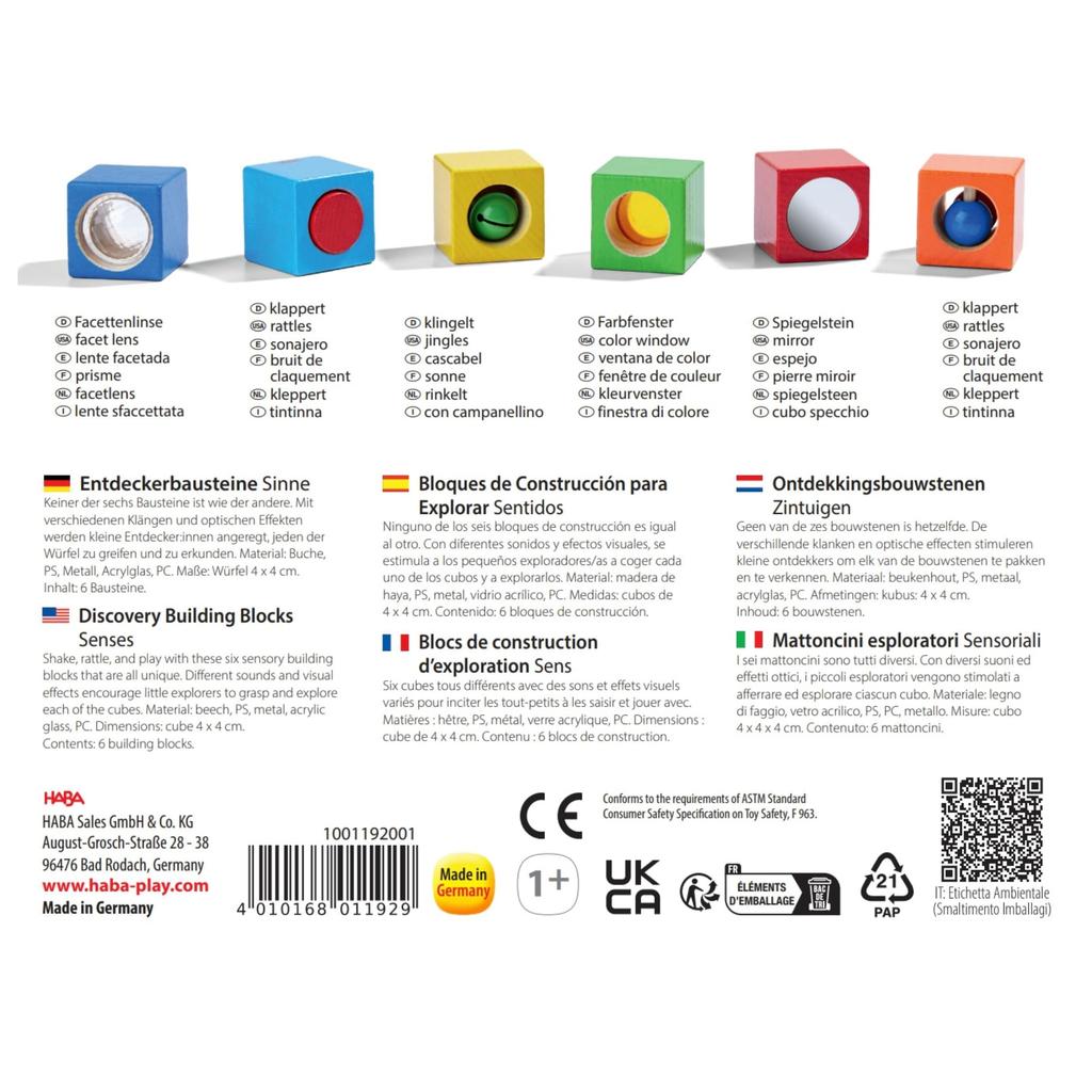 Hubba Baby Bausteine Entdeckung 1192