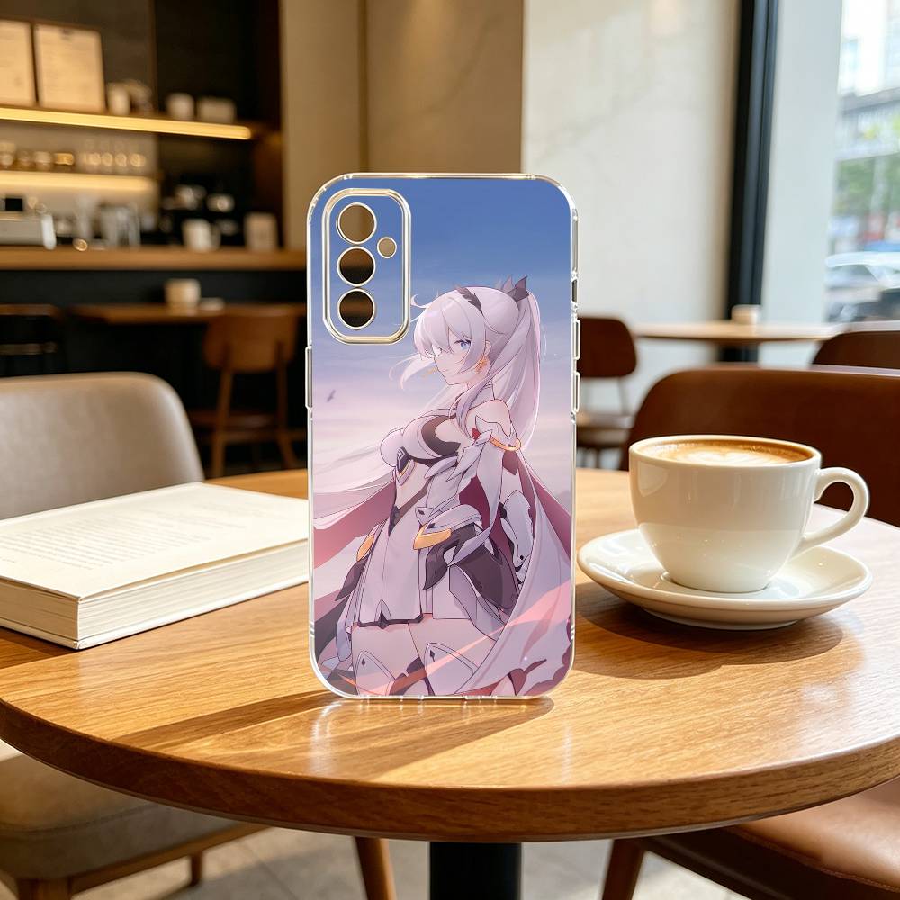 K-kiana Honkai-i impact Game Phone Case Transparent Silicone Soft For SamsungA10,12,20,21S,30,31,40,50,51,52,70,71