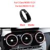 For Mercedes W205 W253 Car AC Vent Grille Air Conditioning Outer Ring Outer Frame Cover For Benz C GLC Class C180 C200 GLC300