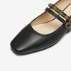 TATA Afternoon Manor Vintage Red Mary Jane Women's Flat Shallow Lambskin Shoes