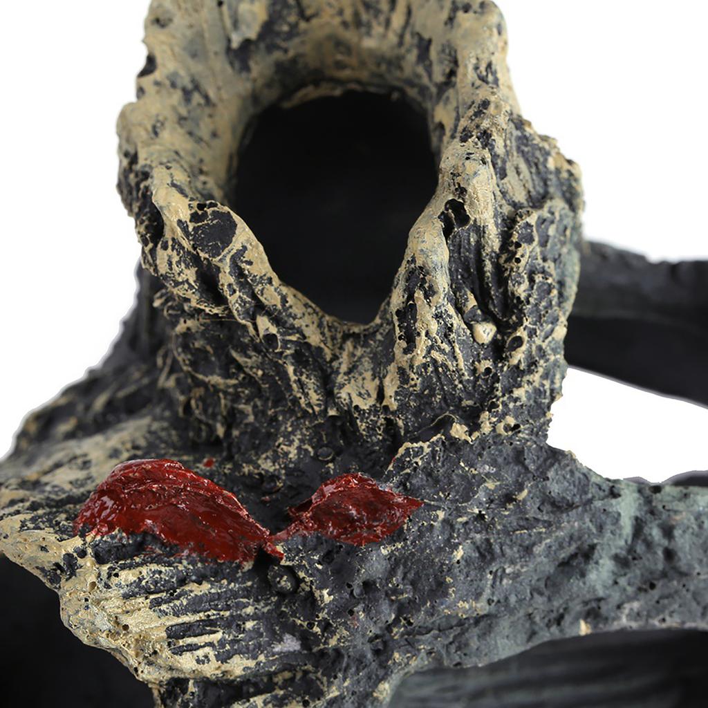 Aquarium Ornament Fish Tank Landscaping Underwater DIY Hide Cave Decor