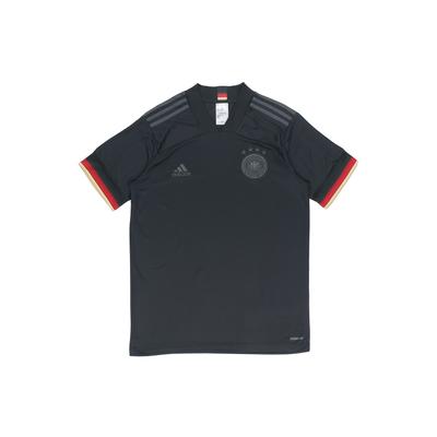 Alemanha Fora Fan Edition Casual Sports Training Camisa de Futebol Homens Tops Preto EH6117