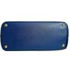 PRADA Sapphiano Galleria Handbag leather blue Women 1BA786 Used