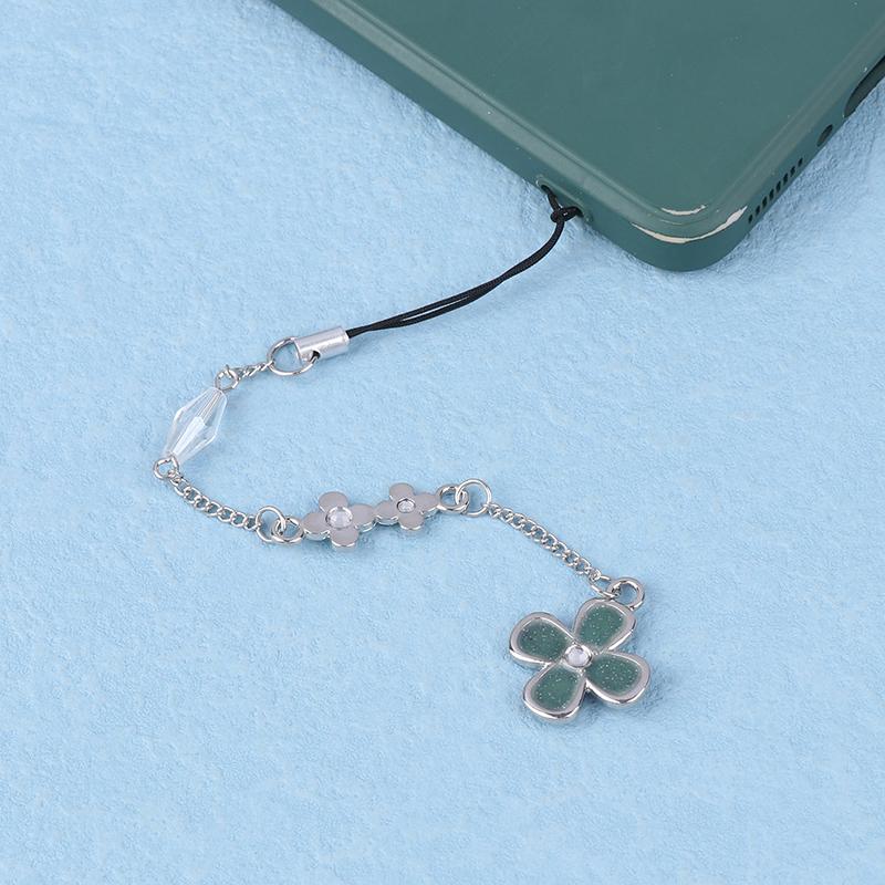 Kimi Ni Todoke Telefon Lanyard Minimalistisches vierblättriges Kleeblatt Handyketten Taschen Anhänger Für Anime Fans Geschenke