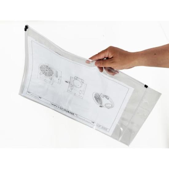 TRUSCO PVC Drawing Folder A1 TZF-A1