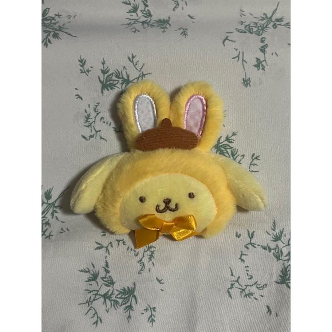 Sanrio Pompompurin Plush Hair Clip