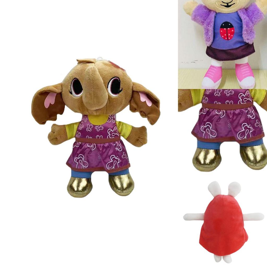 Niedlicher Cartoon-Stil Plüschtier Elefant Panda Ameise Gelbes Kaninchen Geburtstagsgeschenk