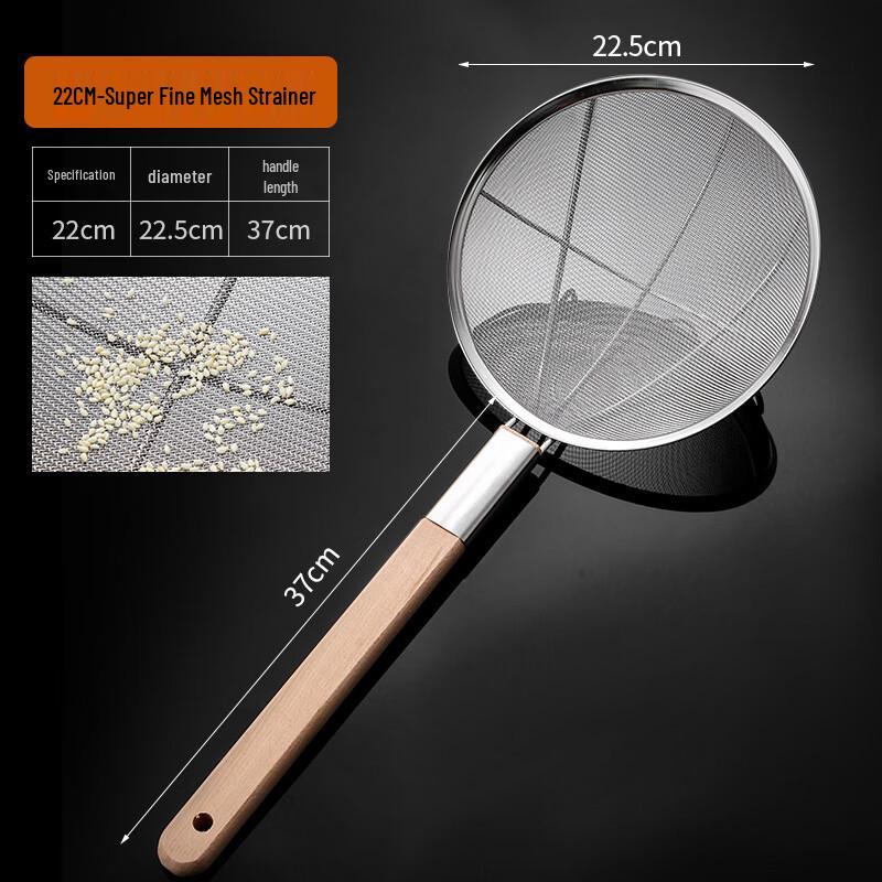 

SMVP Large Stainless Steel Fine Mesh Strainer