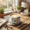 Hand-Painted Drink Cup Underglaze Color Milk Mug Bag-shaped Ceramic Coffee Cup  Afternoon Tea
