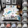 Cartoon Children'S Quilt Set Three-Piece 3D Digital Printing Bedding Kit