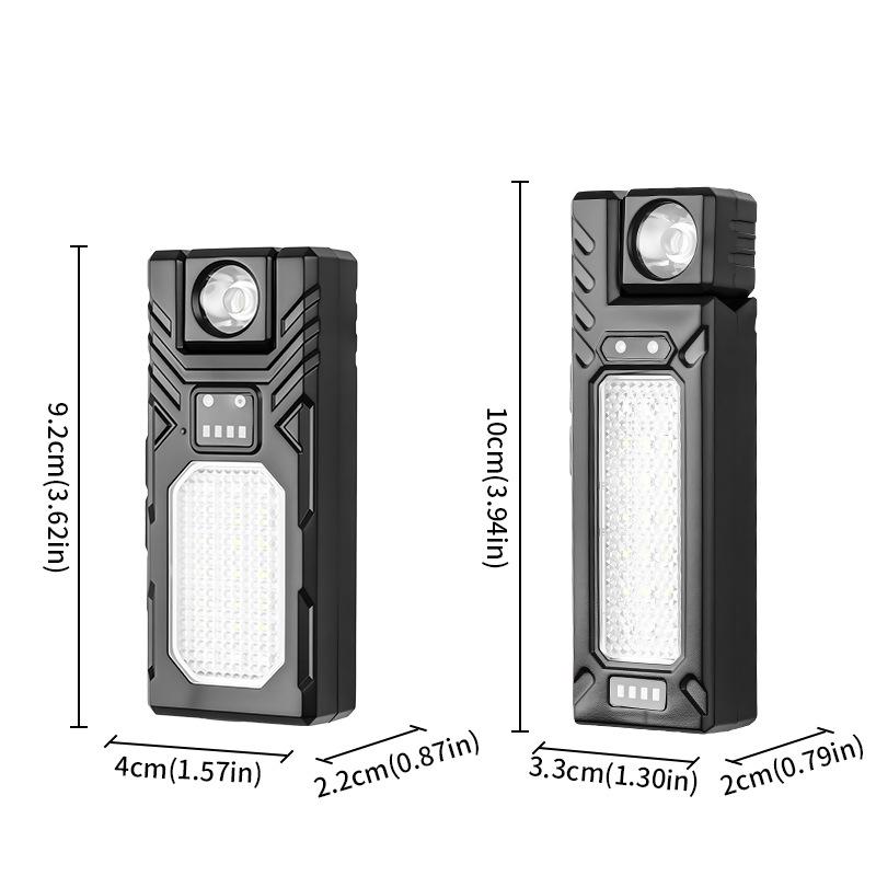 LED Lightweight Ear-hanging Headlight, Ear-hanging Removable Multi-function Dual-switch Induction Strong Light Headlight