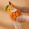 Hand Towel Fruit Shape Chenille Hand Towel Absorbent Kitchen Bathroom Towel Quick Dry Soft Absorbent Hanging Towel with Loop