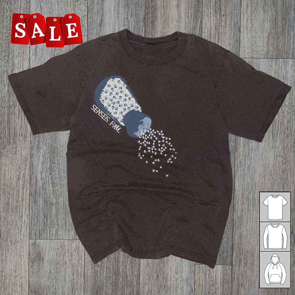 

Hot Senses Fail Band Gift For Fans Unisex All Size TShirt LW649 Unisex T-Shirt L