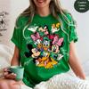 Mickey and friends printed  Cotton T-shirts, character T-shirts, Mickey Head
