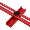 Router Milling Groove Bracket, Aluminum Alloy Router Circle Cutting Jig, Multifunctional Router Guide, Adjustable