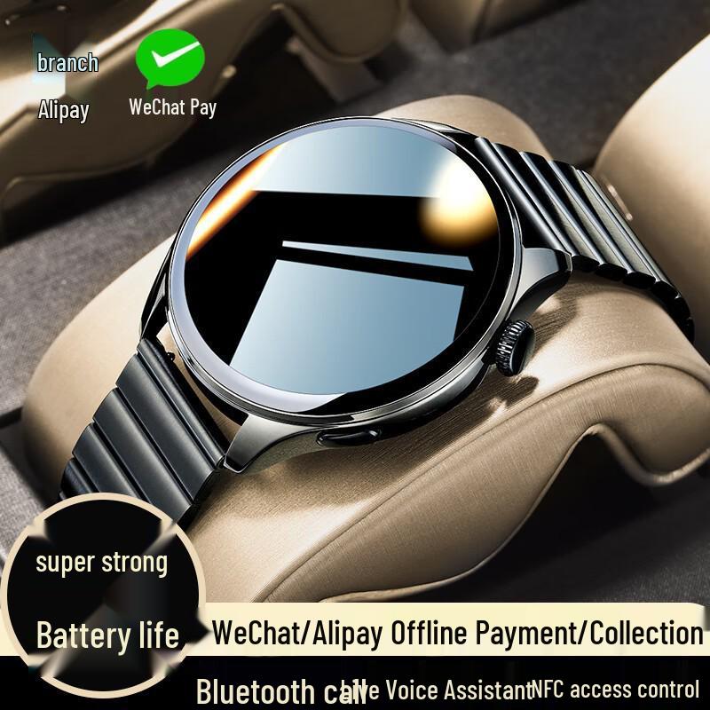 2025 Smartwatch 8: Waterproof, Heart Rate, Blood Pressure & Oxygen Monitor, Bluetooth, Multifunctional Payment, Sport Mode.