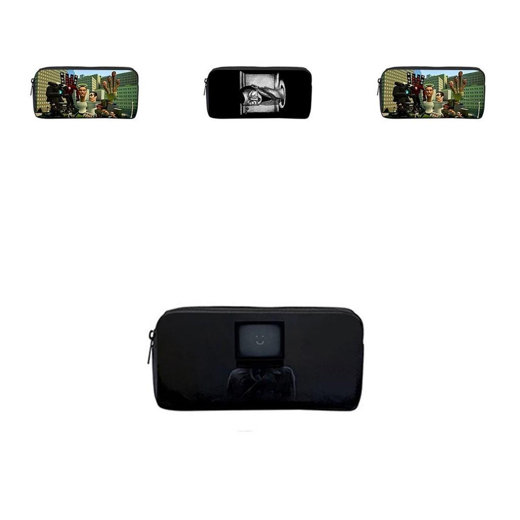 Skibidi Toilet 3d Cross-border Game New Product Nylon Pen Bag For Students