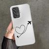 Case for Samsung Galaxy A54 A23 A71 A17 A52 A32 A36 A16 A34 A12 A13 A72 A14 A56 A25 A73 Phone Cover Line Airplane Topographic