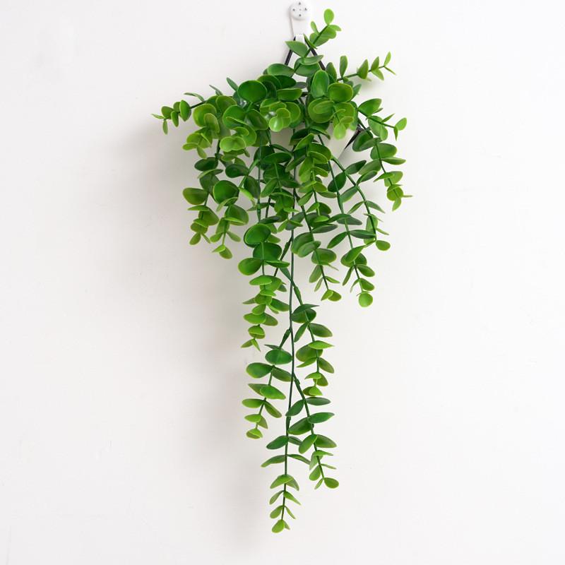 Leaf Plastic Eucalyptus Citriodora For Living Room Photo Backgrounds Wall Decor
