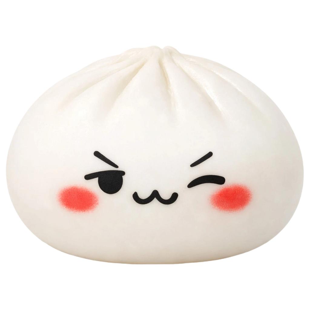 Large Dumpling Stress White Cute Toys Dumplings Anxiety Soft Decompression Dough Bun Sensory Toy For Anxiety Relief Adults&Kids