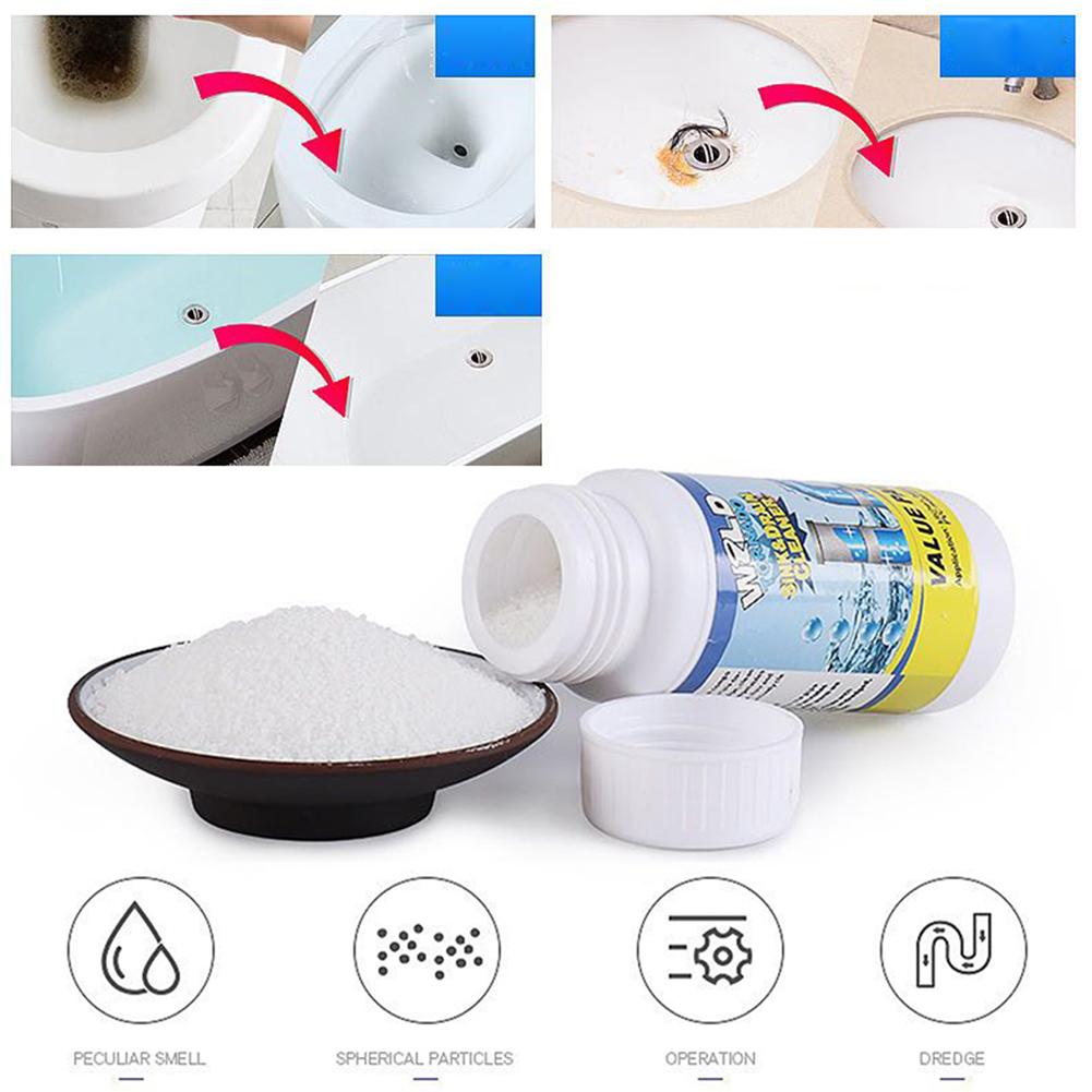 Powerful Sink and Drain Cleaner Chemical Powder Agent for Kitchen Toilet Pipe Sewer Dredging 110G Toilet Artifact Supplies